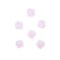Crystal Lane DIY 2-Strand 7in Opaque Finish Glass Bicone Bead Strands